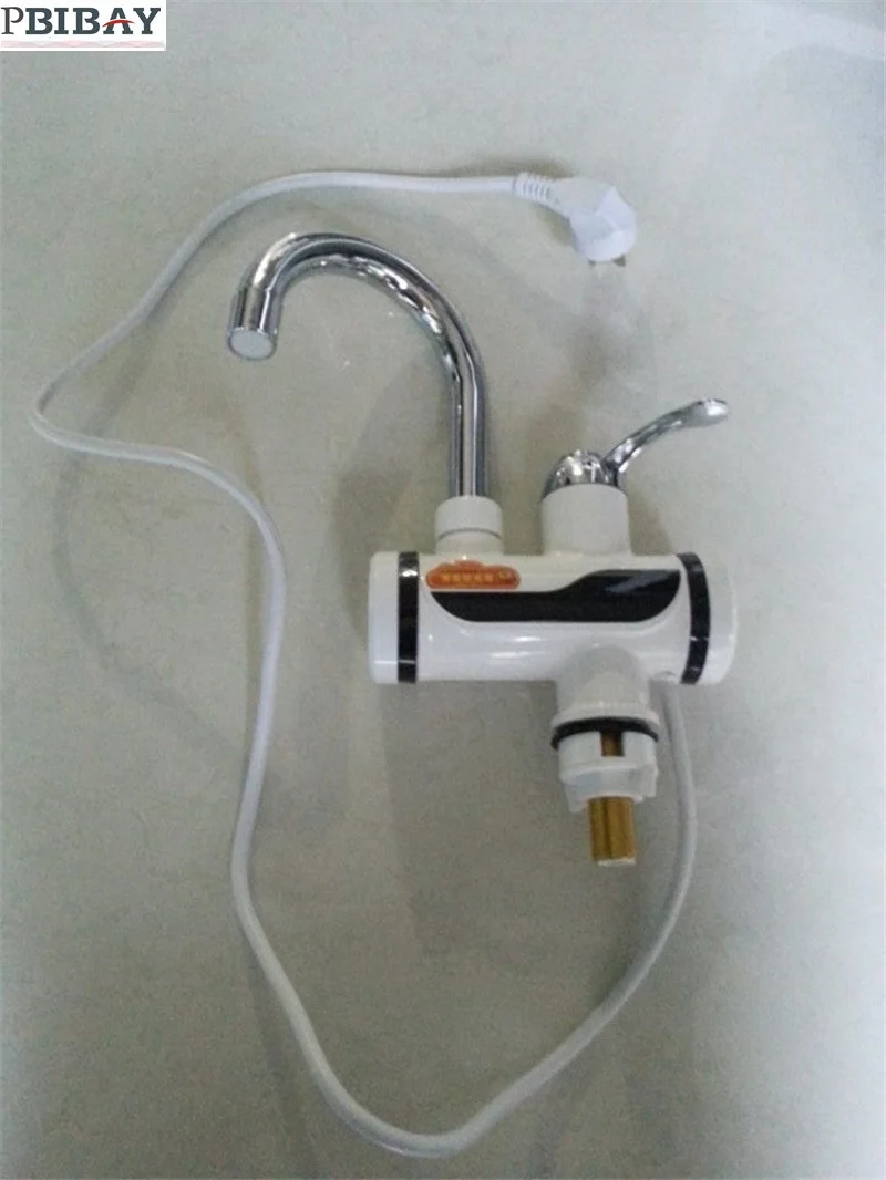 Электрический кран без резервуара кухонный с водонагревателем быстрый