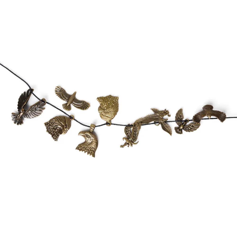 Новое поступление! 23 шт. античные бронзовые Смешанные Подвески в стиле Eagle Hawk