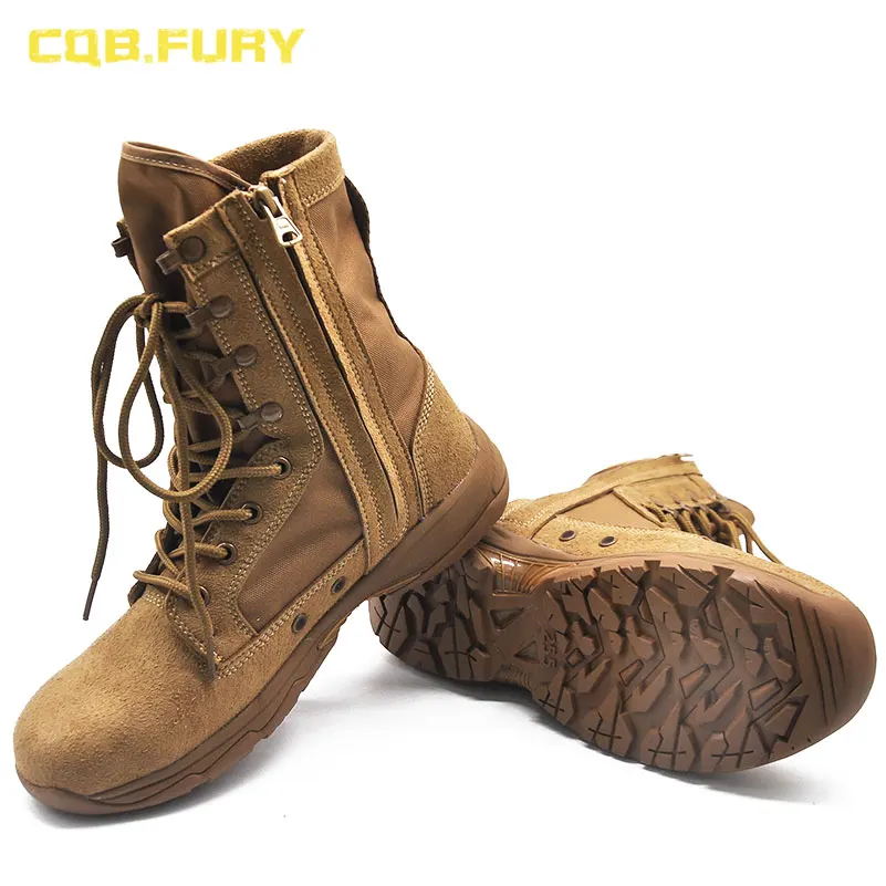 CQB.FURY 8 дюймов зимние коричневые мужские армейские ботинки тактические из