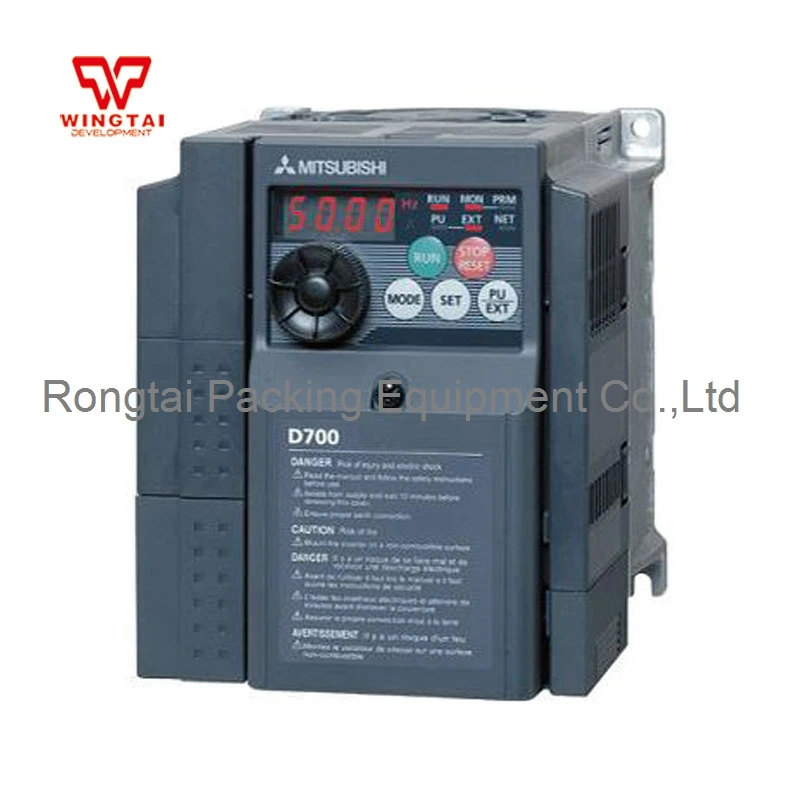 

Japan Mitsubishi Frequency Converter FR-E Series FR-D740-0.4K-CHT/ FR-D740-0.75K-CHT/FR-D740-1.5K-CHT For Bag Making Machine