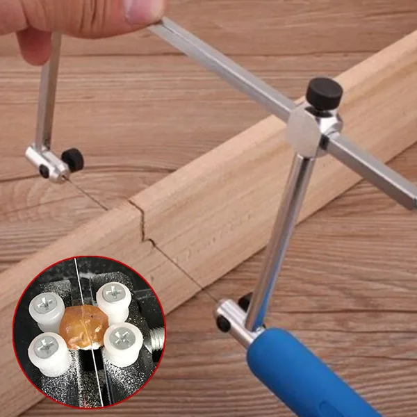 1m DIY Coping Saw Blades Cutting Wire Diamond Emery Jade Metal Stone Glass | Blade