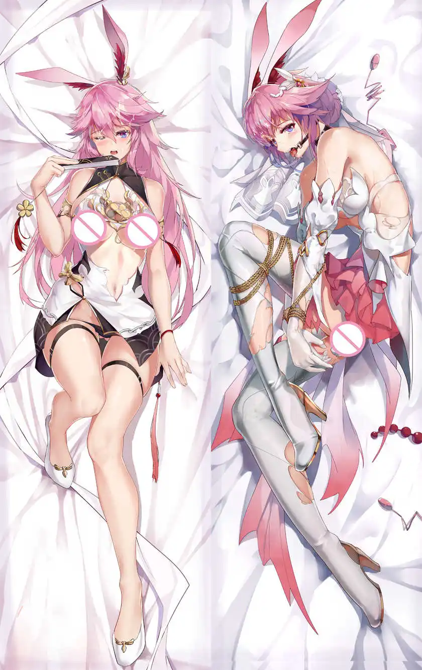 

cirno's Store Original yae sakura gyakushinn miko benghuai xueyuan Dakimakura honkai impact pillow cover body Pillowcase