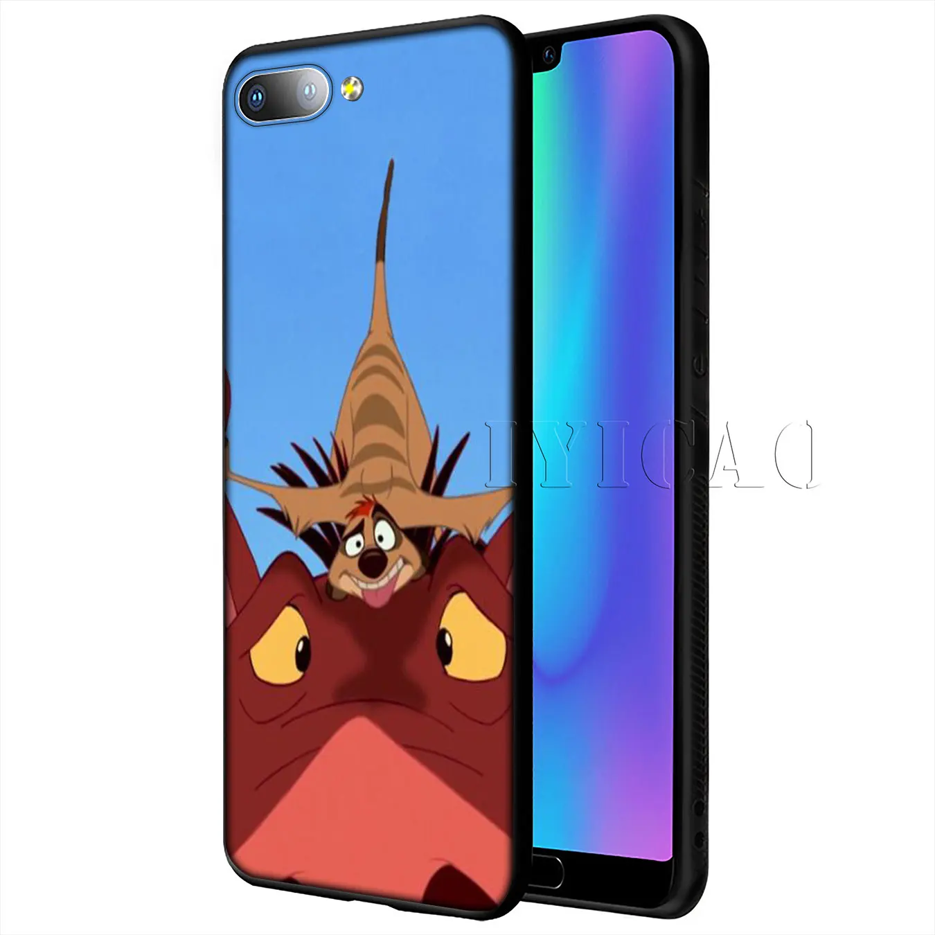 Мягкий силиконовый чехол для телефона IYICAO the Lion King Huawei Y9 Y7 Y6 Prime 2019 Honor 20 8C 8X 8 9 9X 10 Lite