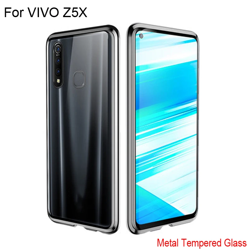 Роскошный чехол с магнитной адсорбцией для VIVO Z5X z5x металлическая рамка из