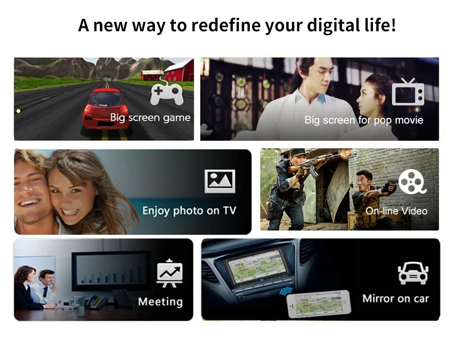 MiraScreen TV Stick HDMI Full HD 1080P Anycast Miracast DLNA Airplay WiFi Дисплей приемник ключ Поддержка Windows