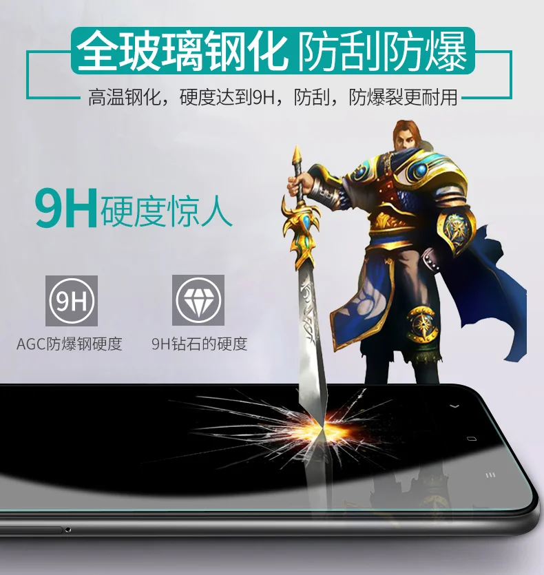 Бренд Bonaier стекло для Redmi 5A ультратонкая защита экрана 9H 2.5D Xiaomi стеклянная