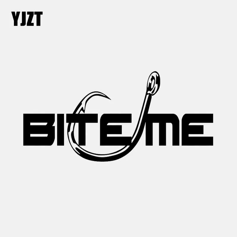 YJZT 15 9 см * 7 6 Bite Me винил Декаль для автомобиля грузовика наклейка на окно