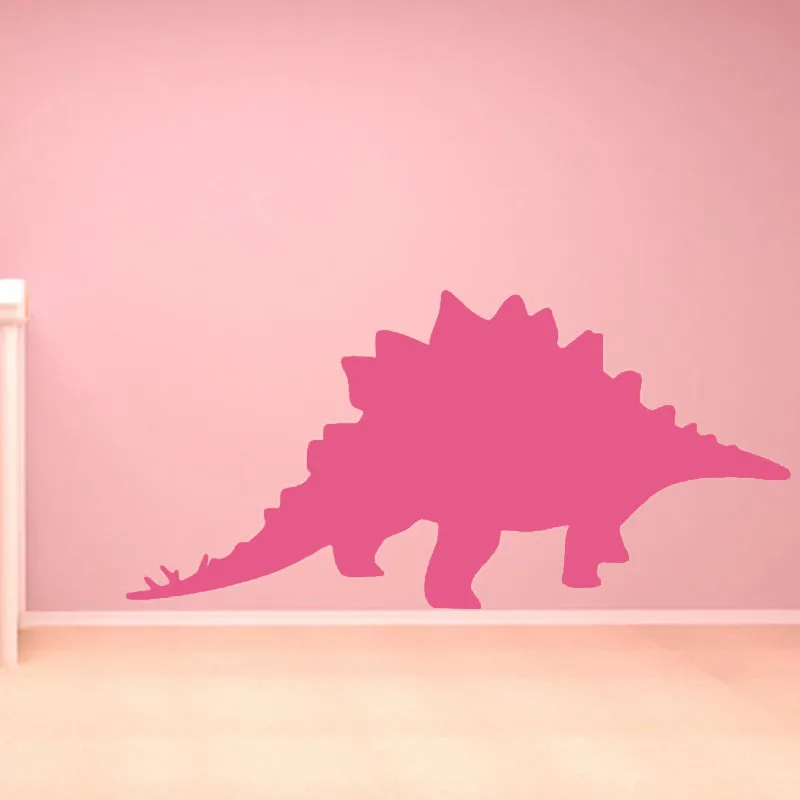 Stegosaurus стикер на стену для девочек комнаты задний план декоративные ПВХ съемные