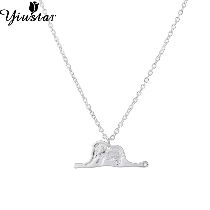 Yiustar 2021 Новое модное ожерелье Маленького принца удачи слон в змее XL237|fashion necklace|little