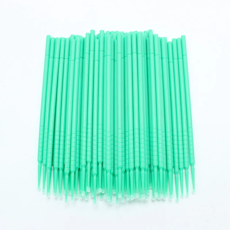 100 шт./упак. зубные Микрощетки ресниц щетки для нанесения клея ресницы расширение