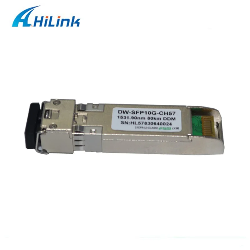 Бесплатная доставка от DHL! Двойной LC 10G CH47 1539 77 нм 80km ZR DWDM SFP трансивер с функцией