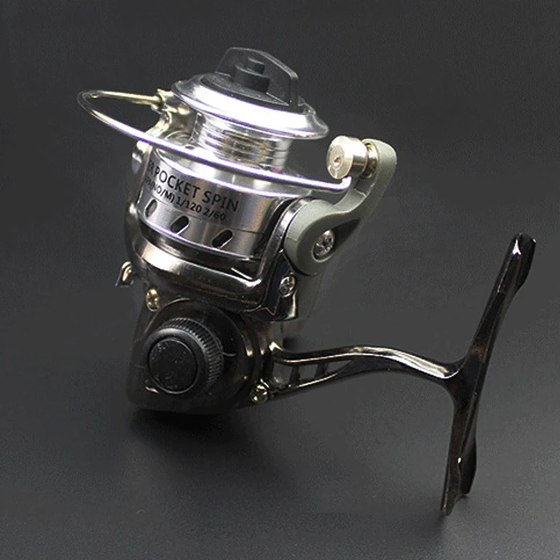 2018 мини Рыболовная катушка спиннинговая морская полностью Металлическая ультра