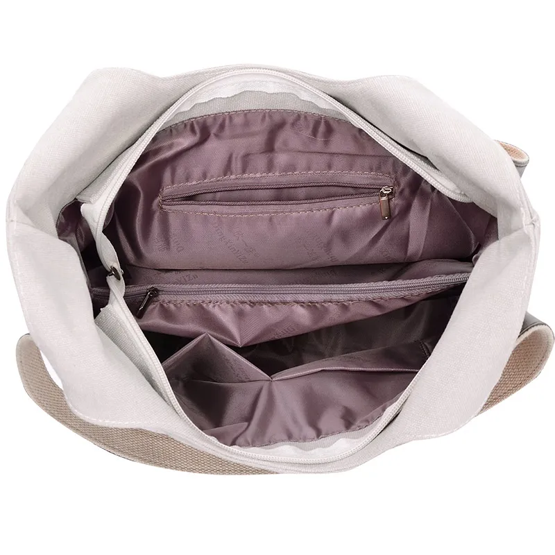 2017 женские сумки на плечо Высококачественная Холщовая Сумка для женщин сумочки