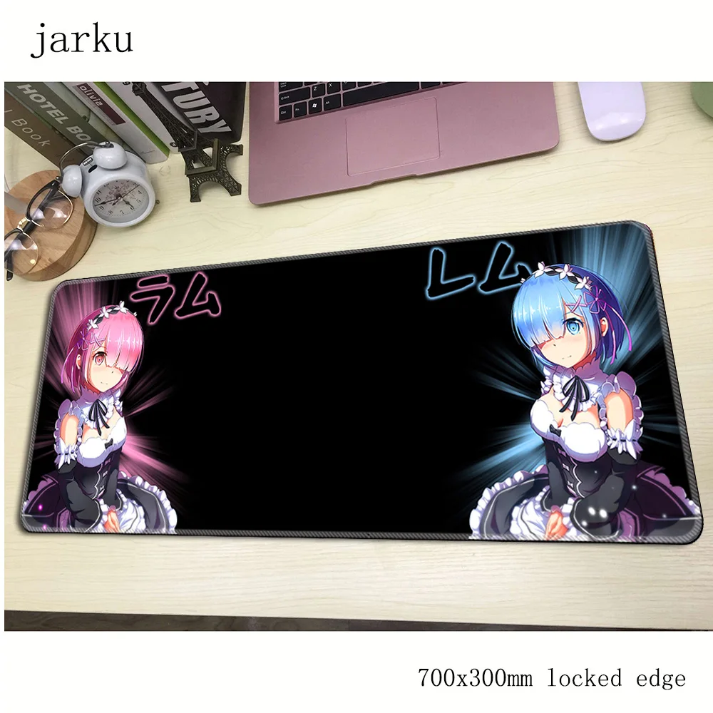 Коврик для мыши rezero pad computador gamer mause 700x300X2MM большой великолепный Для Мыши