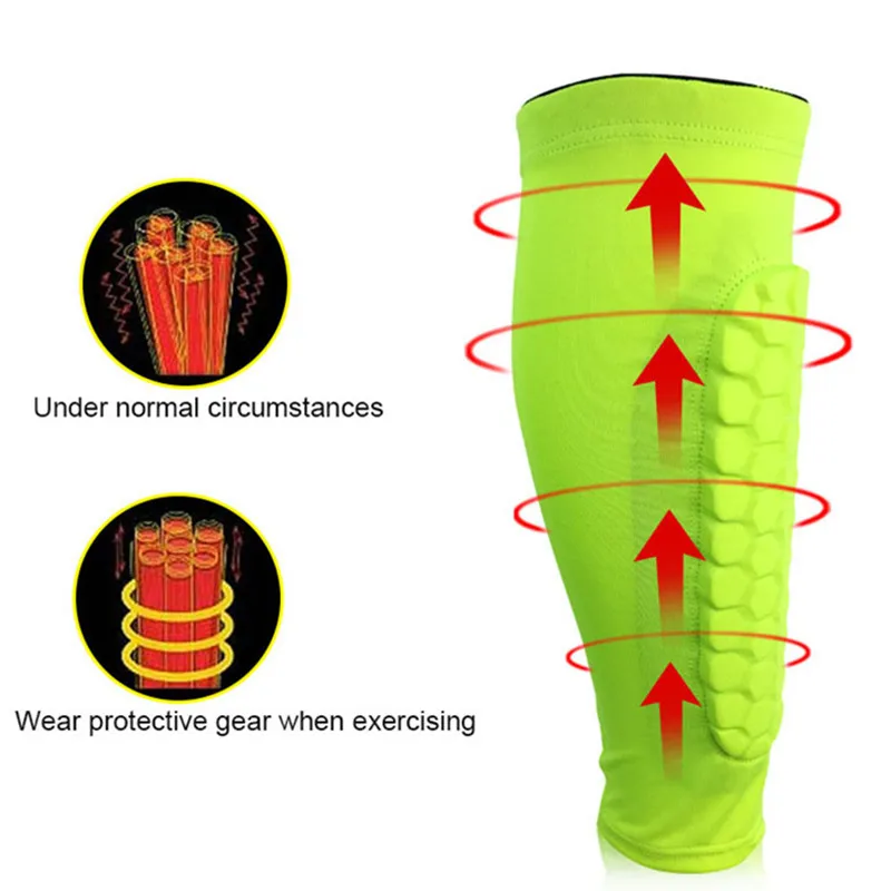 Компрессионные гетры для ног спортзала футбола баскетбола велоспорта защитное