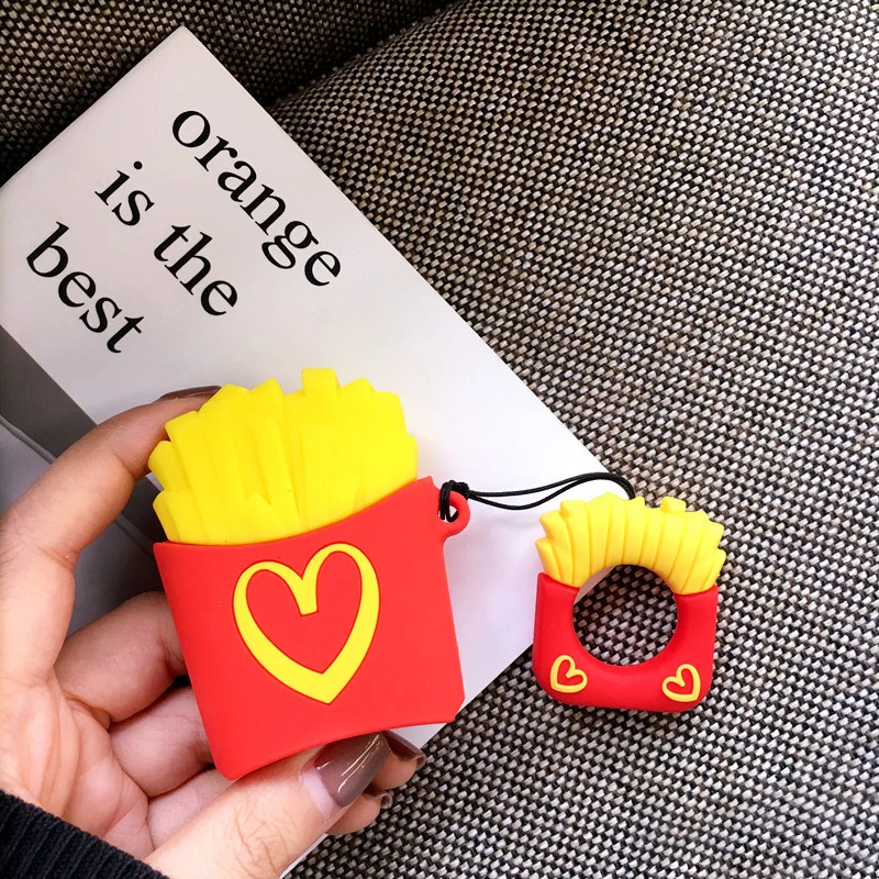 Чехол для беспроводных наушников Gertong с Bluetooth силиконовый чехол Apple AirPods 2 зарядный