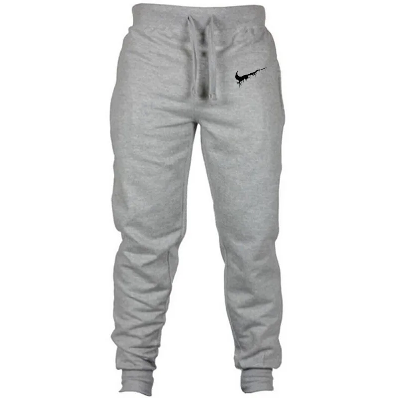 2018 Новый Для мужчин джоггеры Марка Мужской Брюки тренировочные брюки в