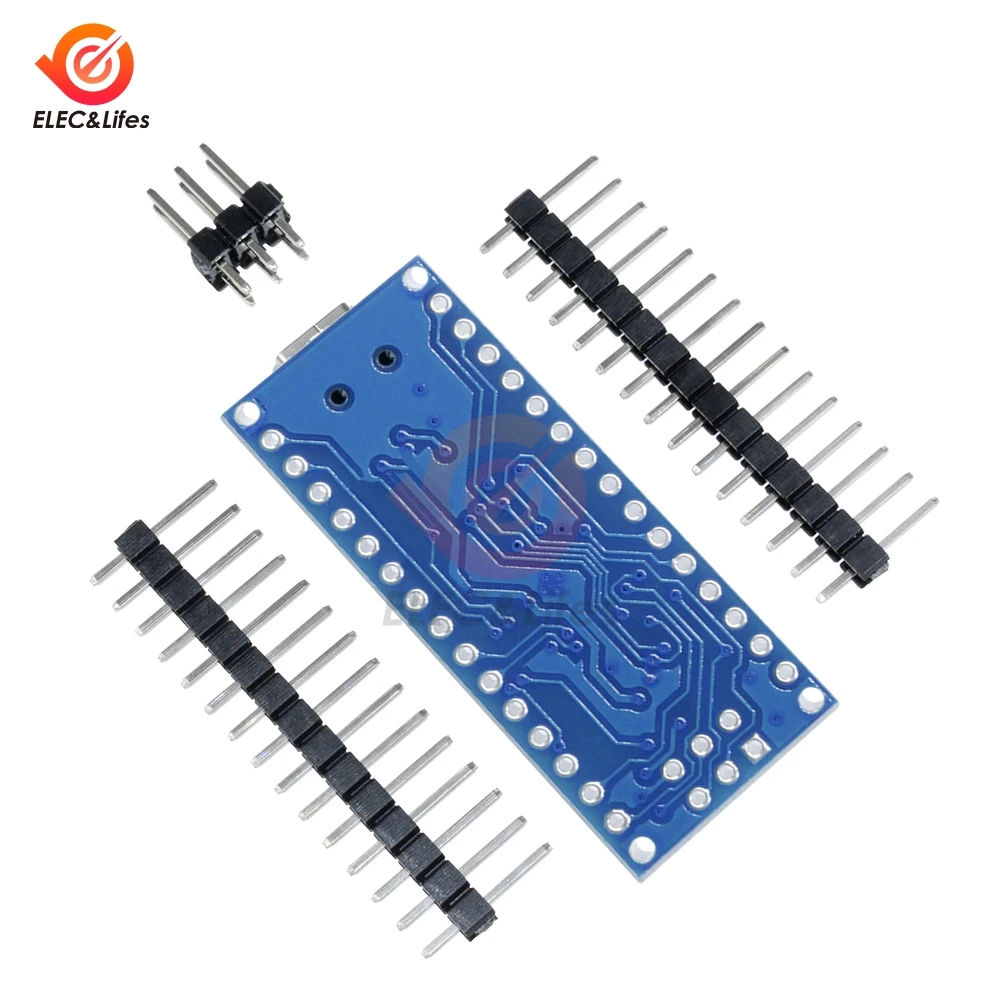 Фото Плата преобразователя Mini USB Nano V3.0 3,0 ATmega168 CH340 CH340G UART-USB для Arduino NANO V3 16 МГц, модуль микроконтроллера 3,3 в-5 в №4