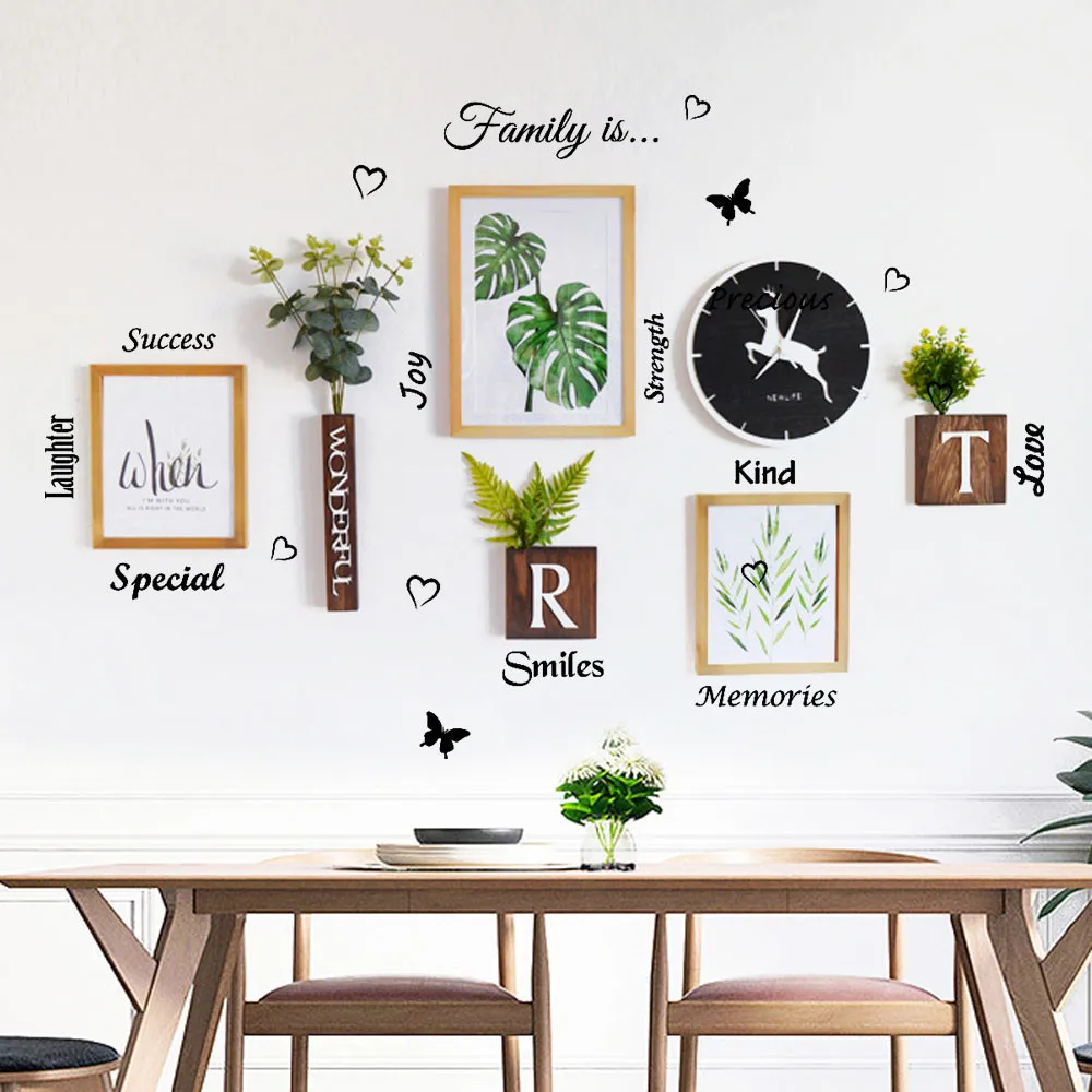 Прямая поставка семья это специальные съемные художественные виниловые