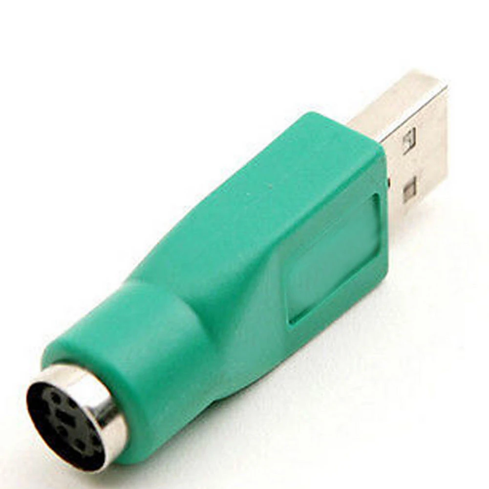 PS2 гнездовой USB папа порт мышь адаптер конвертер Разъем для PS/2 мыши или клавиатуры