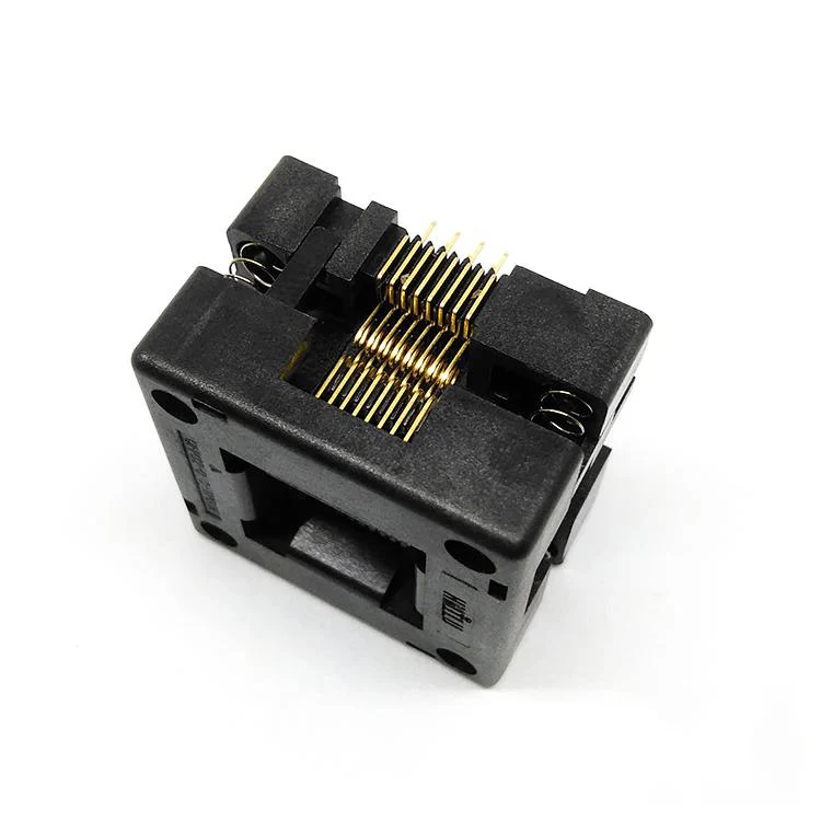 QFP32 LQFP32 TQFP32 IC51 0324 1498 запись в гнездо шаг 0 8 мм IC Размер корпуса 7x7 Открытый Топ