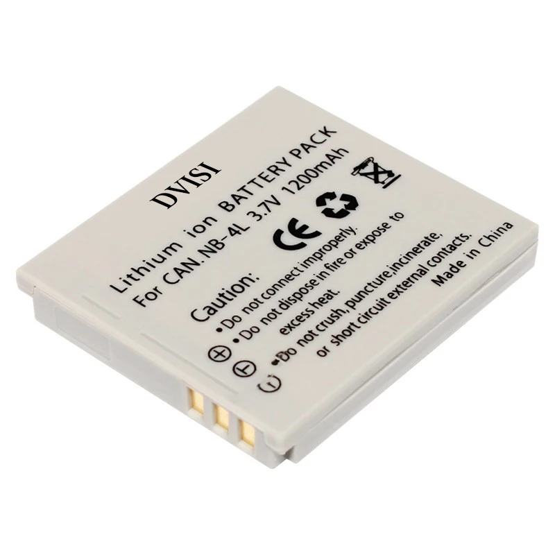 Высококачественная Розничная литиевая батарея для цифровой камеры NB-4L NB4L Canon IXUS