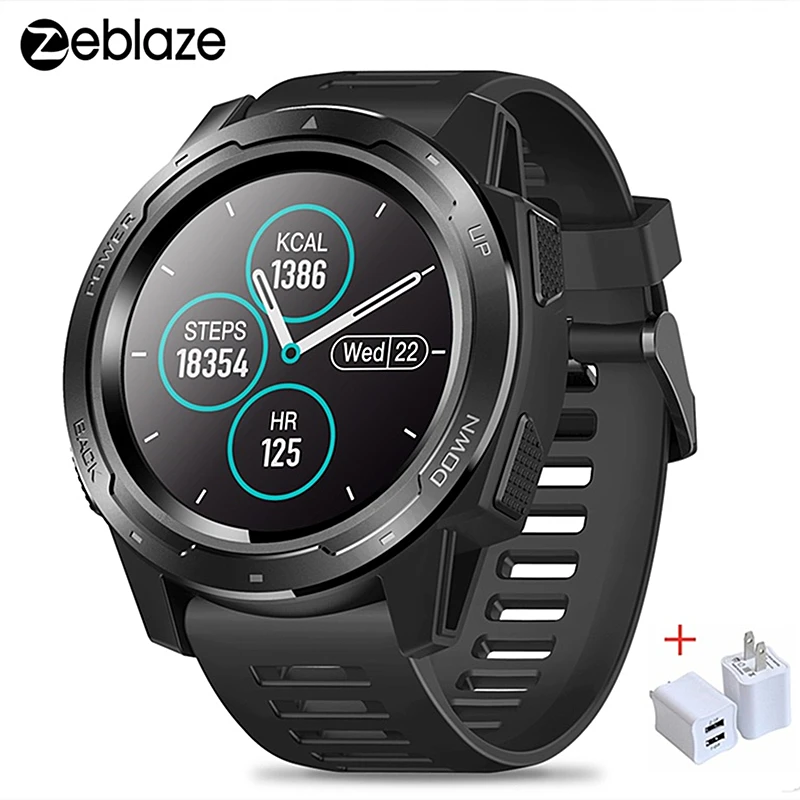 Новые Zeblaze VIBE 5 IP67 водонепроницаемые Смарт-часы мужские 1," ips экран сердечный ритм беспроводные устройства Спортивные Bluetooth умные часы