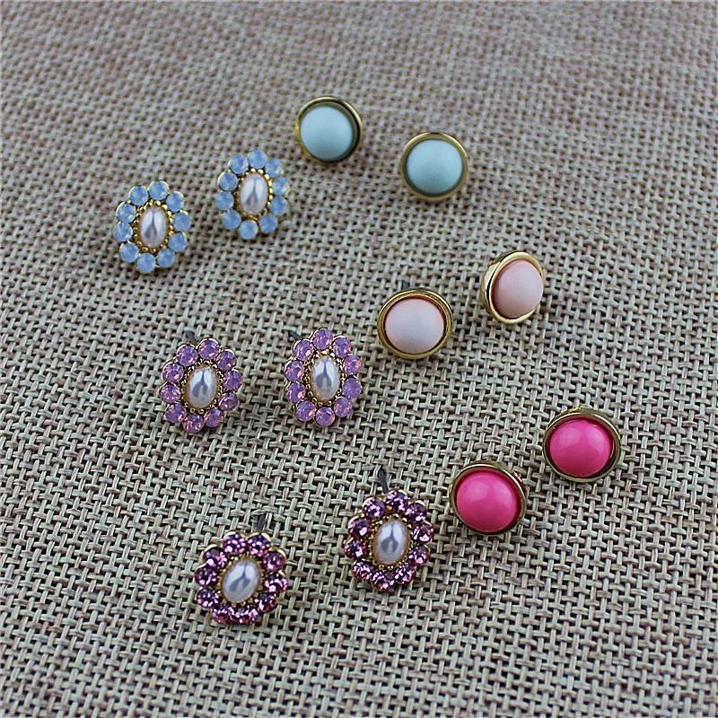 Распродажа модных женских ювелирных изделий оптовая продажа красивые серьги для