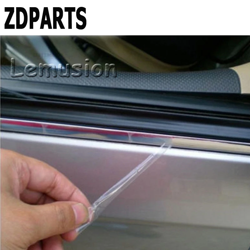 ZDPARTS 5 м хромированная отделка Автомобильная молдинговая полоса декоративная