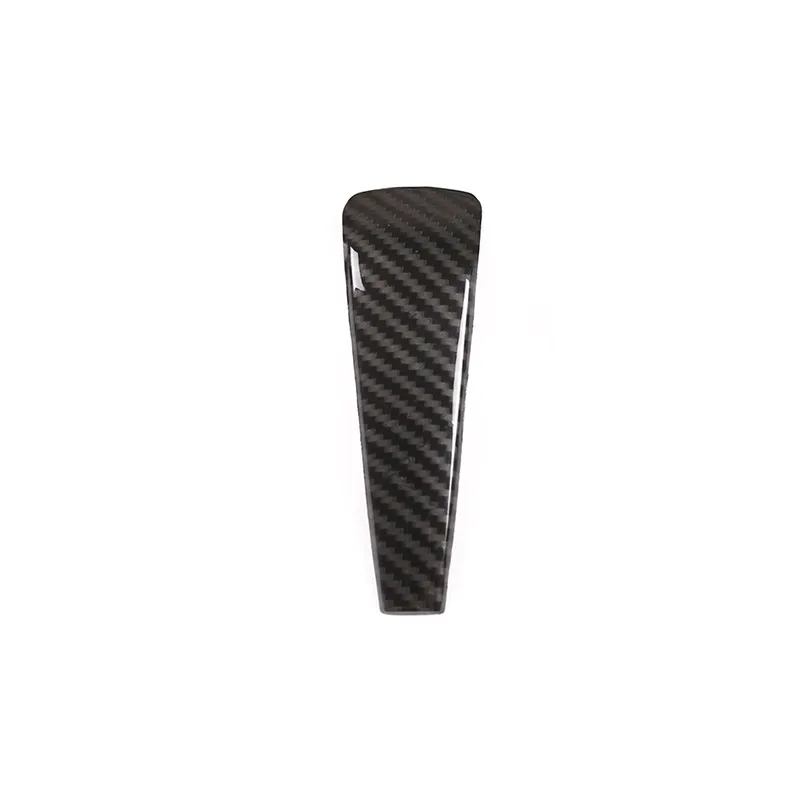 Carbon Fiber Для E48 E61E64 E65 E85 E86 E83 E53 E81 E82 E87 E90 E91 E92 E93 F01Carbon волокна Стиль, АБС-пластик, автомобильный Шестерни сдвиг голова накладка - Название цвета: Carbon Fiber
