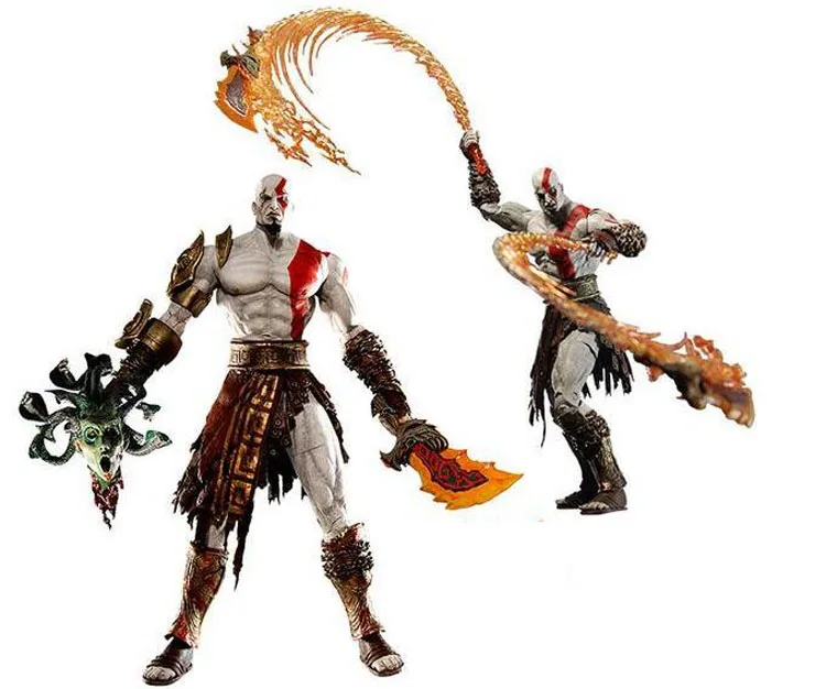 NECA GOW фигурки Куклы Бог войны 3 Kratos фигурку игрушки куклы Спарта 18 см 7 дюймов