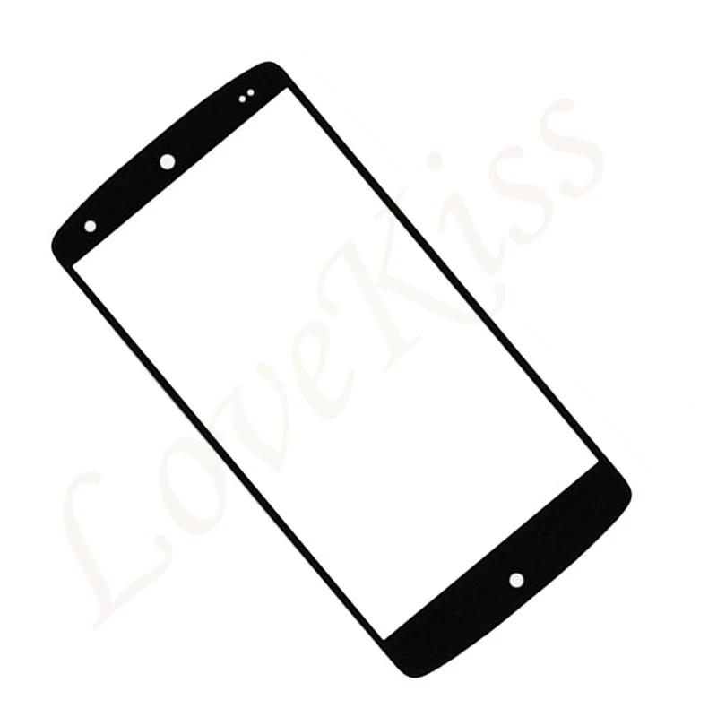 Черный Переднее внешнее стекло для LG Google Nexus 5 D820 D821 сенсорный экран Сенсорная