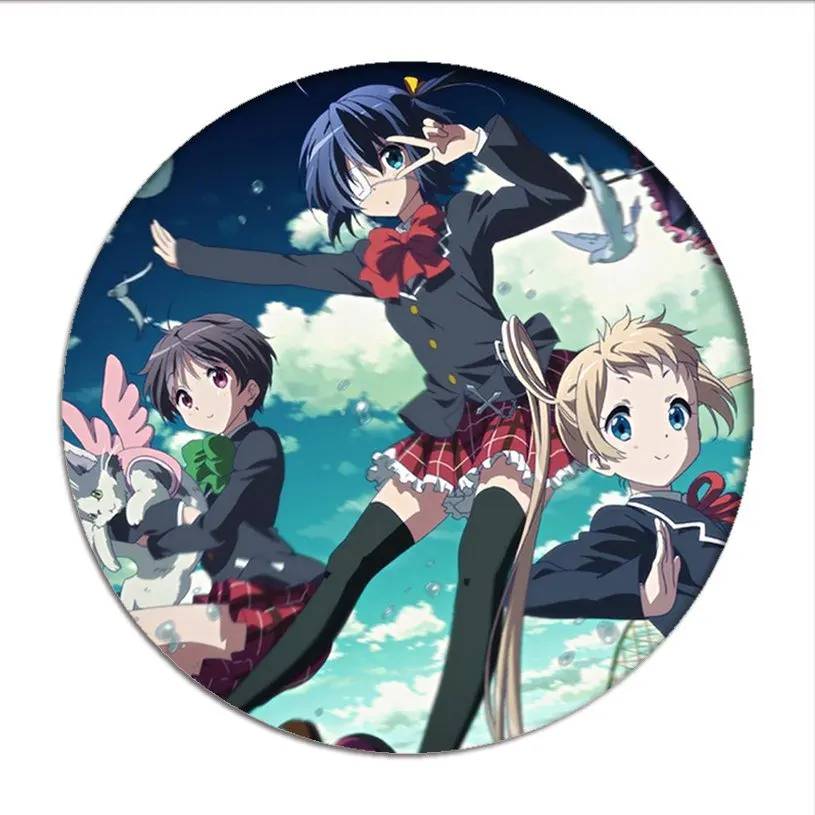 1 шт. Chunibyo Demo Koi ga Shitai значок косплея Рикка Таканаси брошь Тогаши Юта коллекция