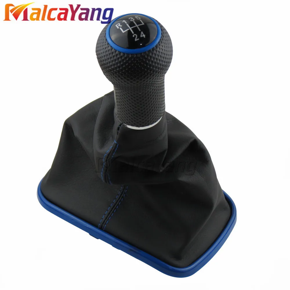 5 Speed Для Volkswagen V-W Golf 4 IV MK4 G-TI R32 Bora Je-tta 1999-2004 5 6 скоростей 12 мм рукоятка для рычага переключения передач - Название цвета: 5 Speed
