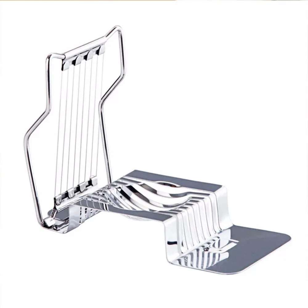 Stainless Steel Boiled Egg Slicer Section Cutter Multifunction Kitchen Accessories Cut Eggs Strawberry Essential Cooking | Дом и сад