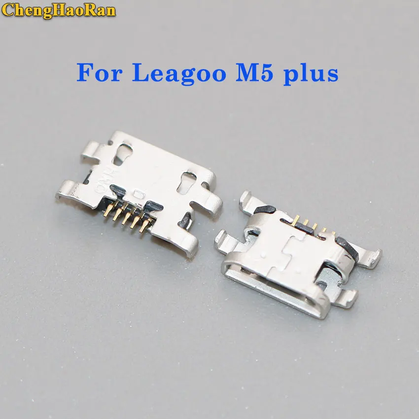 ChengHaoRan 5 шт. Micro USB для Leagoo M5 Plus S8 T8S M9 Pro M8 PRO shark 1 разъем зарядки с портом