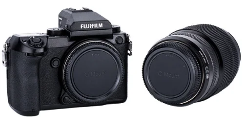Задняя крышка/крышка объектива GFX + Крышка корпуса камеры для fujifilm g mount gfx 50s 50r