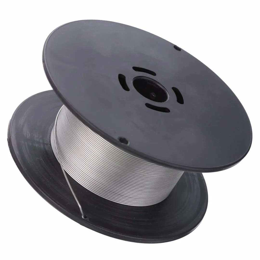 

1 Roll 500g Stainless Steel Gasless Mig Welding Wires 0.8mm Dia Solid Cored Welding Accessories for General Chemical Equipment
