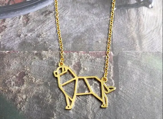 Оптовая продажа милое поле спаниель ожерелье женский и мужской подарок