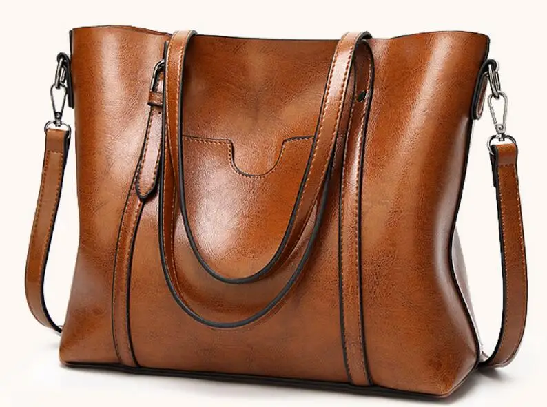 Кожаная женская сумка повседневная 2018|fashion handbag|handbags fashiontote handbag |