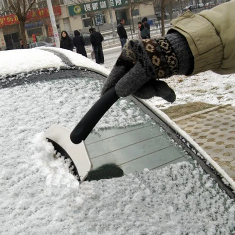 Автомобильный скребок для снега и льда из нержавеющей очистки инструменты авто