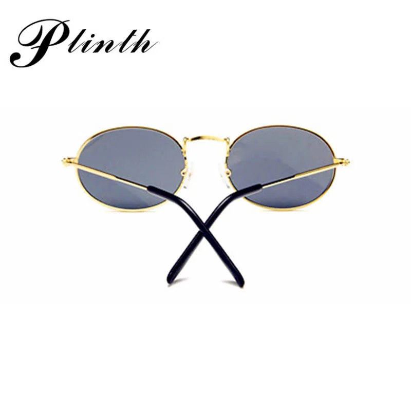 Женские Овальные Солнцезащитные очки в стиле ретро PLINTH роскошные Брендовые