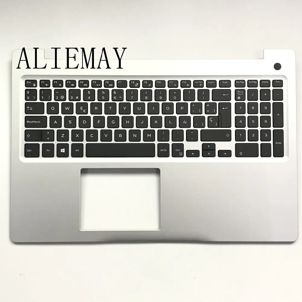 

Brand new original laptop SP keyboard for DELL INSPIRON15-5000 5570 5575 palmrest assembly /w SP keyboard SLIVER