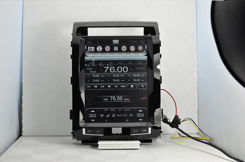Aoluoya 12,1 дюймов ram 2 Гб Android 6,0 Автомобильная магнитола DVD gps навигация для Toyota Land Cruiser 200 LC200 2007-2013 wifi 3g