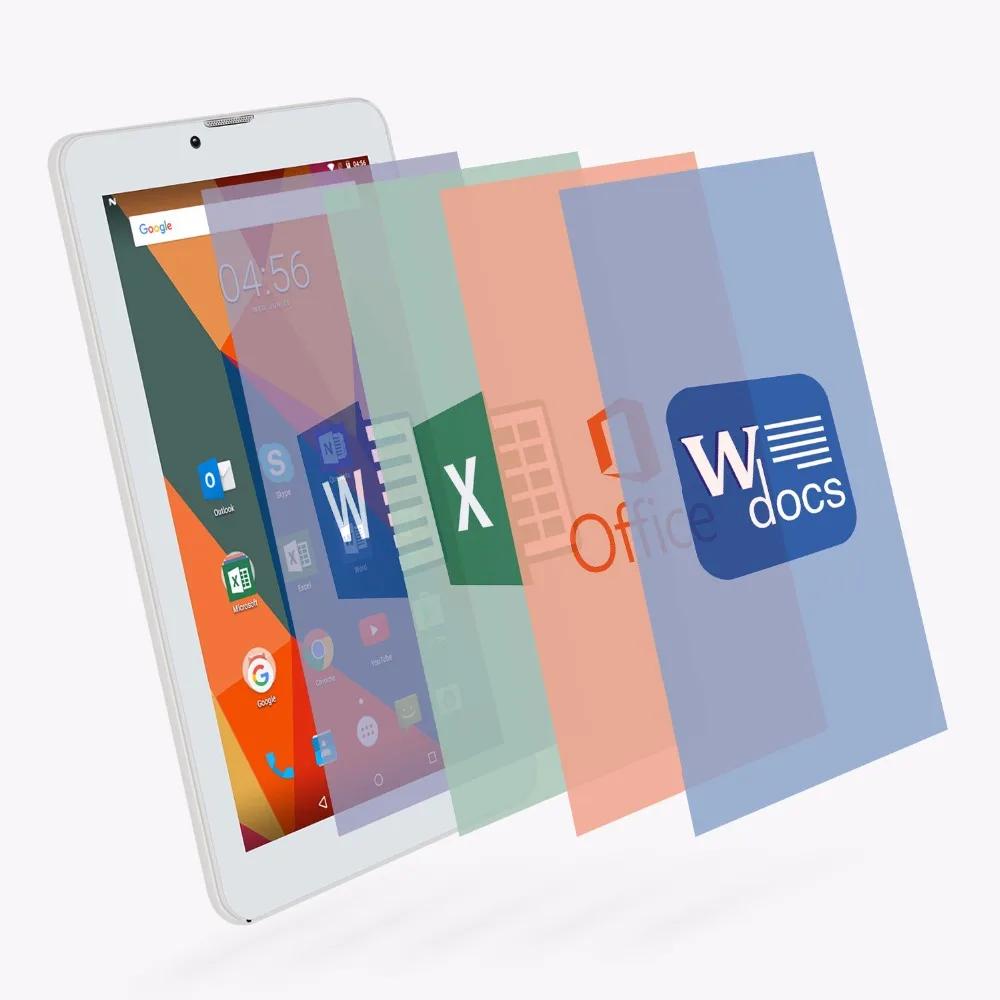 IRULU X67 Tablet 3g Phablet Телефонный звонок сим карты 1024x600 ips 7 дюймов 4 ядра 16 ГБ двойной