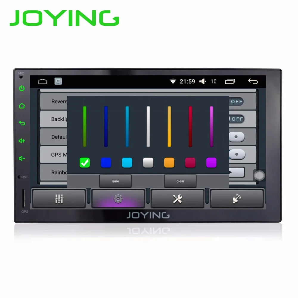 Радуясь Android 6 0 автомобильное радио двойной 2 Din 7 &quotУниверсальный автомобильный