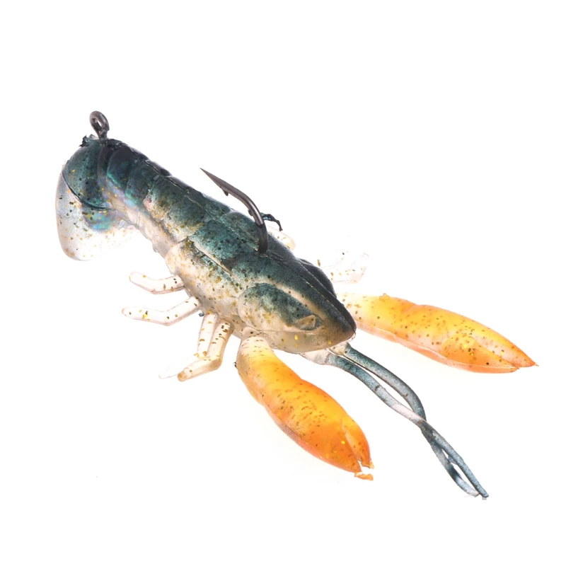 Искусственная наживка для рыбалки &quotЛобстер&quot Мягкая приманка Крючки креветки