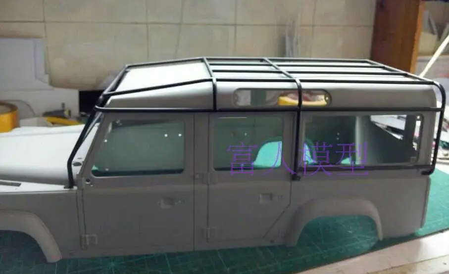 Металлический кровельный стеллаж RC Rock Crawler для Laander Rover Defender D90 | Игрушки и хобби