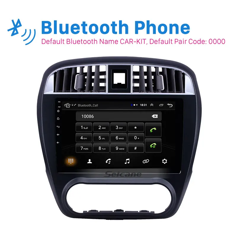 Seicane Android 8 1 автомобильный радиоприемник GPS-плеер для 2009 Nissan Sylphy поддержка Bluetooth Wi-Fi