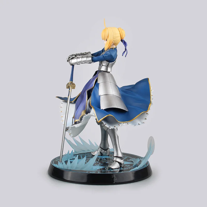 Аниме 25 см Fate/stay night Unlimited Blade Works King of Knights Saber 1/7 масштаб предварительно окрашенная